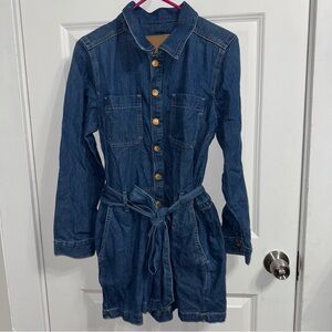 NEW american eagle denim romper